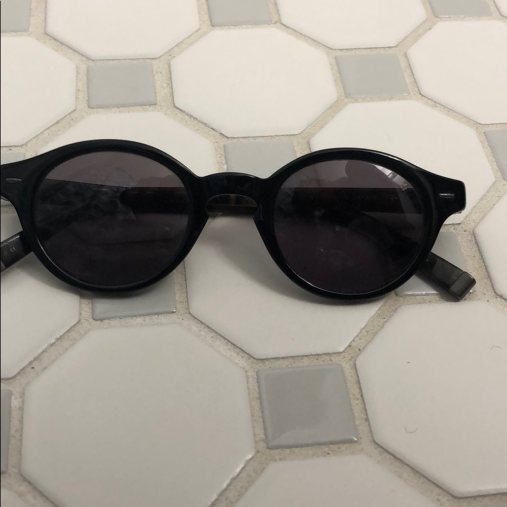John Varvatos moto style sunglasses  gray lens
